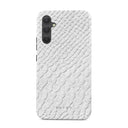 Glacial Desert - White Snakeskin Samsung Galaxy A34 Case