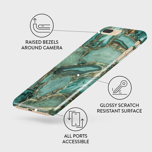 Ubud Jungle - Turquoise iPhone 7 Plus / 8 Plus Case 3