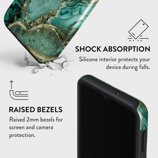 Ubud Jungle - Turquoise Samsung Galaxy A13 4G Case 4