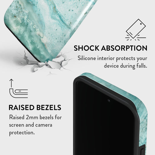 Uluwatu Waves - Teal iPhone 14 Pro Max Case 8