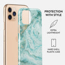 Uluwatu Waves - Teal iPhone 11 Pro Max Case 2