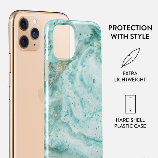 Uluwatu Waves - Teal iPhone 11 Pro Max Case 2