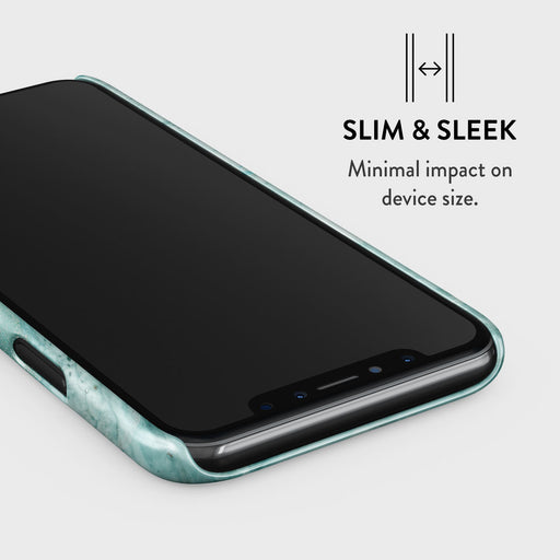 Uluwatu Waves - Teal iPhone X / XS Case 4