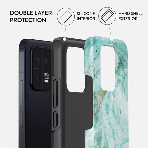 Uluwatu Waves - Teal Xiaomi 13 Case 2