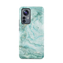 Uluwatu Waves - Teal Xiaomi 12 Pro Case 1