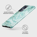 Uluwatu Waves - Teal Xiaomi 12 Pro Case 3