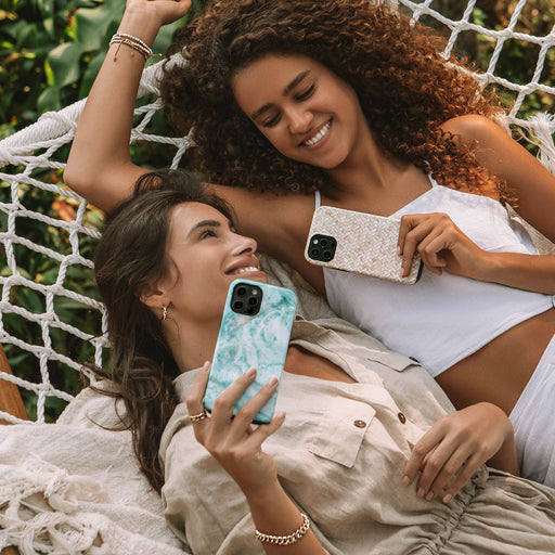 Uluwatu Waves - Teal iPhone X / XS Case 11