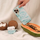 Uluwatu Waves - Teal iPhone 14 Pro Max Case 27