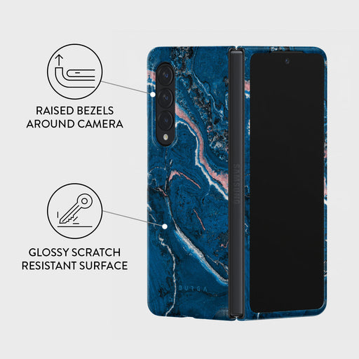 Blue Lagoon - Samsung Galaxy Z Fold 4 Case 3