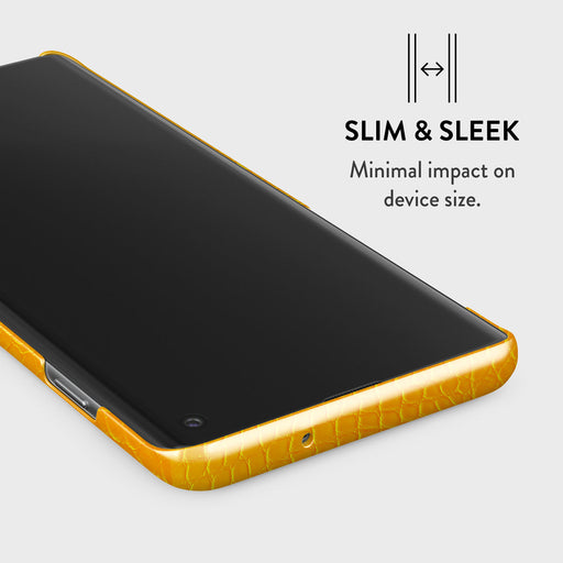 Canary Yellow - Snake Skin Samsung Galaxy S10 Plus Case 4
