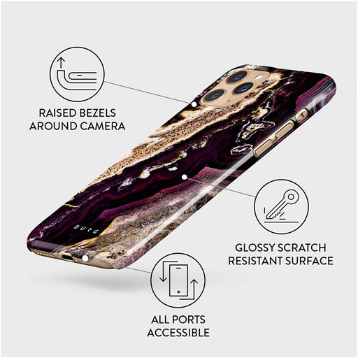 Purple Skies - Marble iPhone 11 Pro Max Case 3