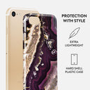 Purple Skies - Marble iPhone SE (2020) Case 2
