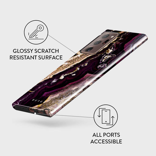 Purple Skies - Marble Samsung Galaxy Note 20 Ultra 4G / 5G Case 7