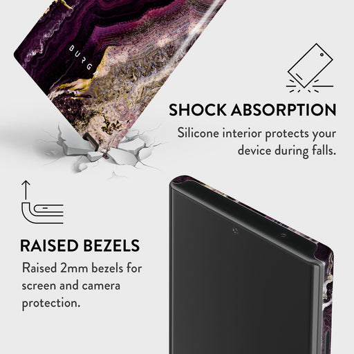Purple Skies - Marble Samsung Galaxy Note 20 Ultra 4G / 5G Case 8