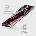 Purple Skies - Marble Xiaomi 12 Pro Case 3