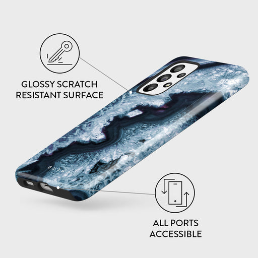 Frozen Lake - Gray Marble Samsung Galaxy A33 Case 3