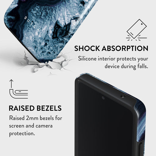 Frozen Lake - Gray Marble Samsung Galaxy A33 Case 4