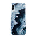 Frozen Lake - Gray Marble Samsung Galaxy A50 Case 1
