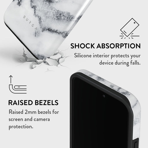 White Winter - Classy Marble iPhone 14 Pro Max Case 8