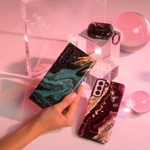 Purple Skies - Marble Samsung Galaxy A22 5G Case 11